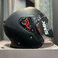 Casco Abierto SMK GTJ 501 Solid Negro