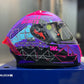 Casco SHAFT 526 SP Evo Papyrus Morado