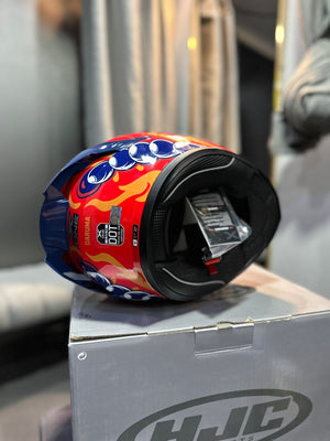 Casco X One 500RS Daruma Naranja