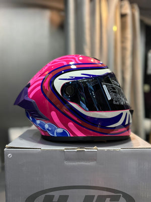 Casco X One 500RS Daruma Rosado