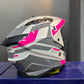 Casco Multiproposito SHAFT MX360 Flush Gris Rosado