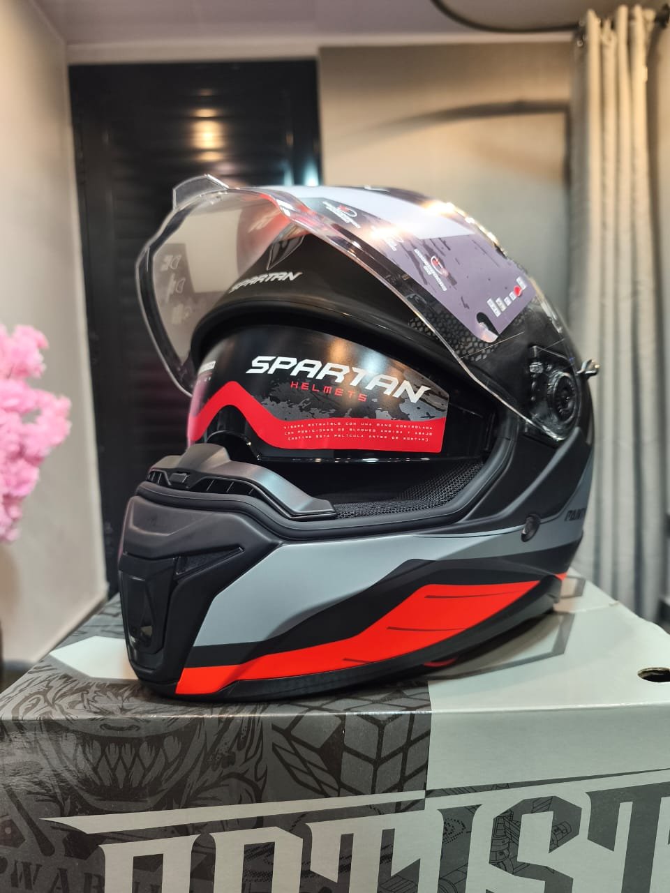 Casco SPARTAN Panther Narnaja