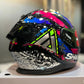 Casco SHARK Skwal i3 Hellcat Rojo Azul
