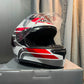 Casco HJC C10 HIPER - BLANCO ROJO