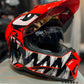 Casco Cross HRO MX3300 DV Roket Mosnter Naranja