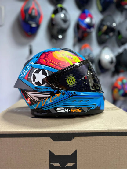 Casco SHAFT 595 Gunn Azul