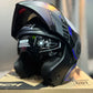 Casco Abatible ICH 3110 Treat - Azul