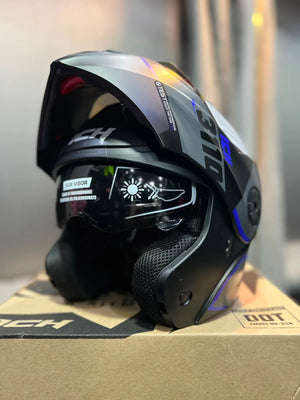 Casco Abatible ICH 3110 Treat - Azul