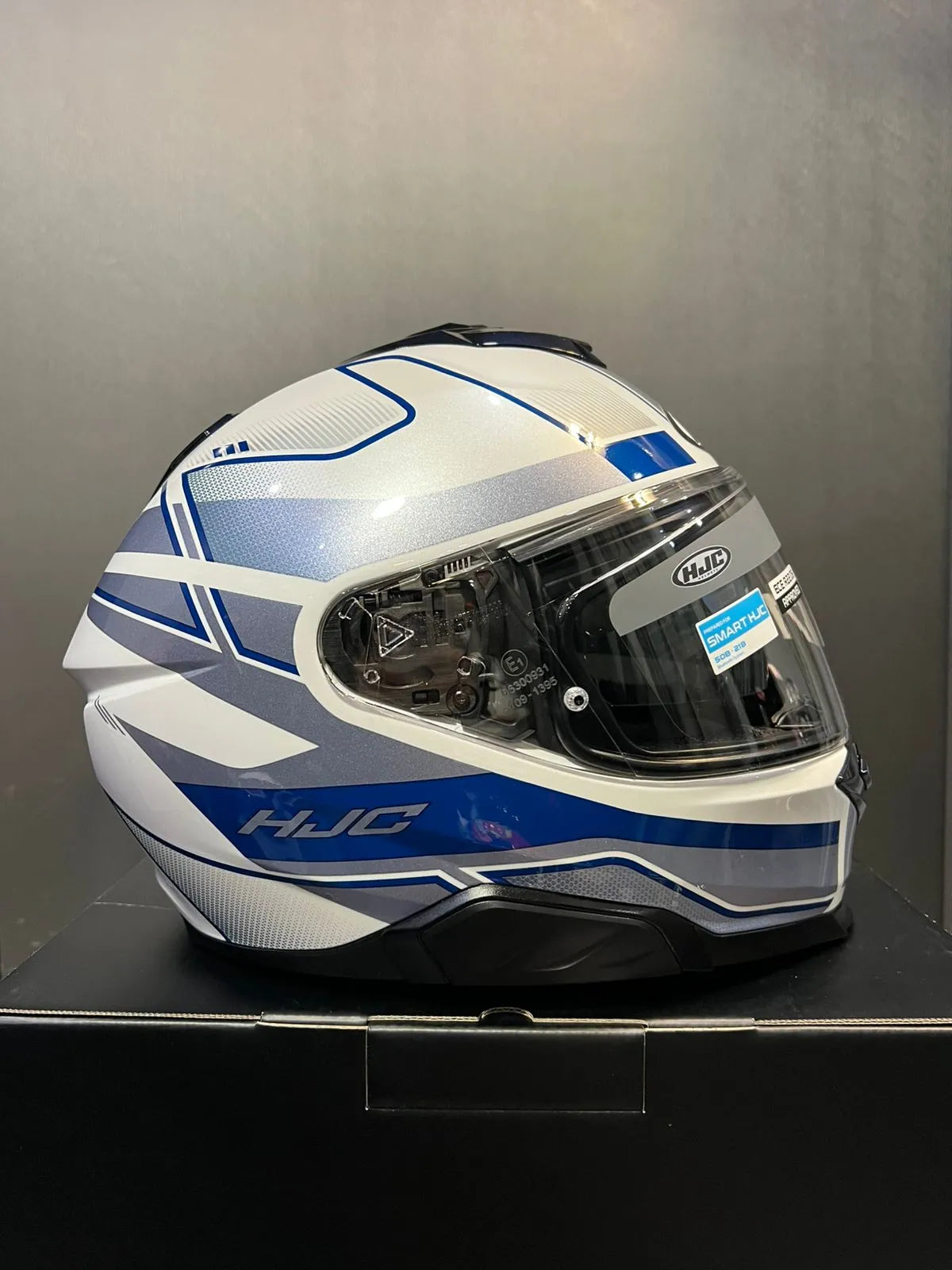 Casco HJC i71 IORIX - Blanco Azul