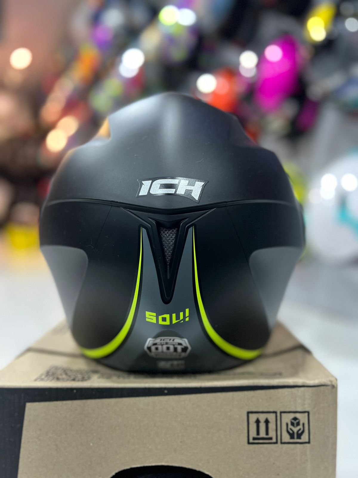 Casco Abatible ICH 3110 soul Amarillo