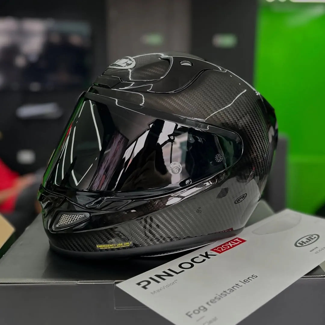 Casco HJC RPHA 12 Negro Brillo
