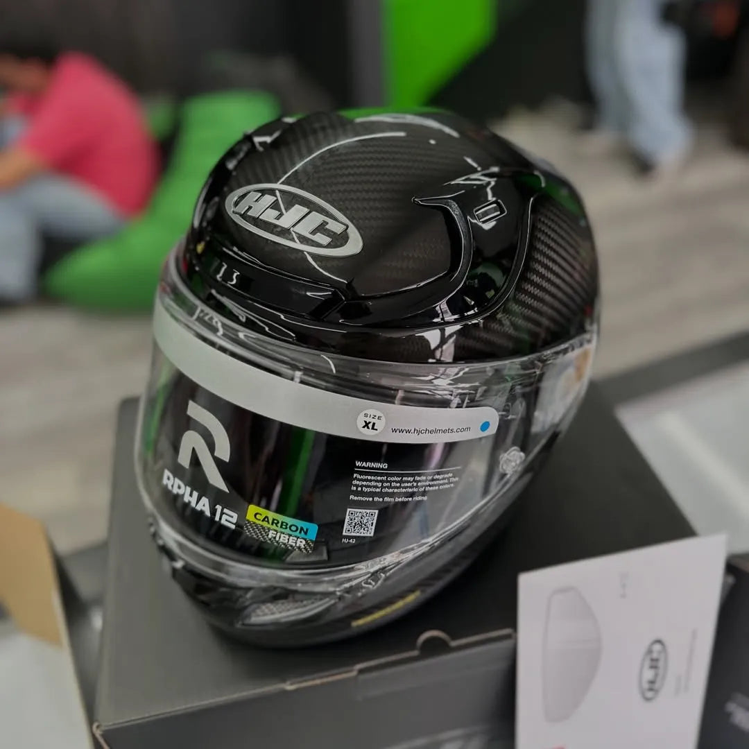 Casco HJC RPHA 12 Negro Brillo