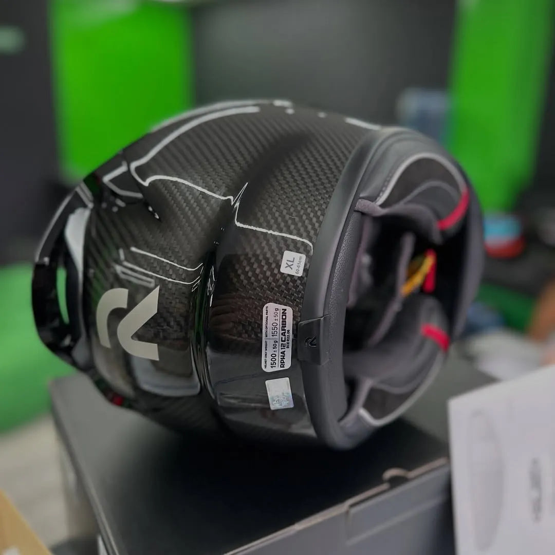 Casco HJC RPHA 12 Negro Brillo