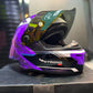Casco XTRONG XTR 352 Morado Blanco