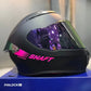 Casco SHAFT 584 sp Negro Rosado
