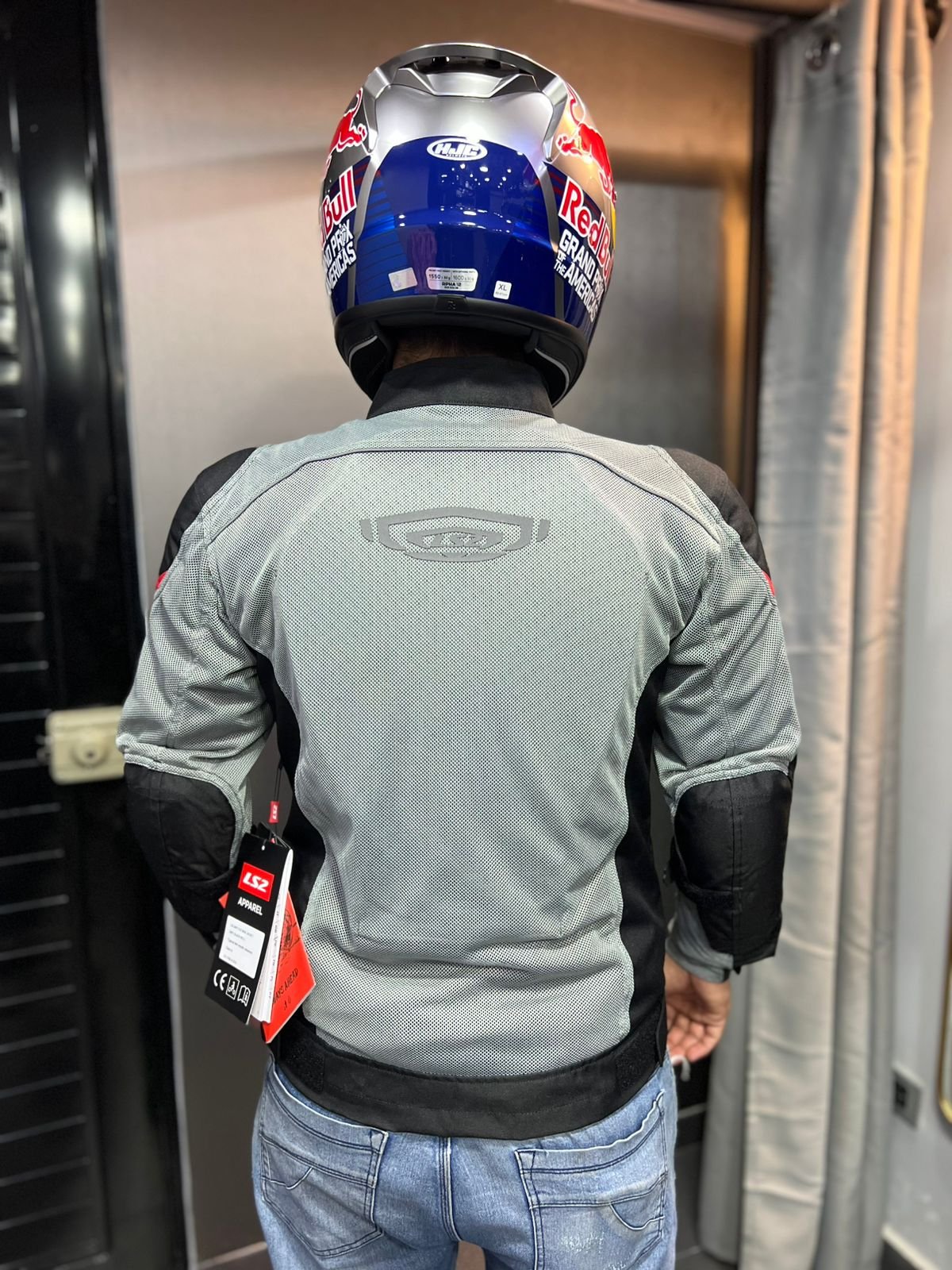 Chaqueta LS2 Airy Evo Gris