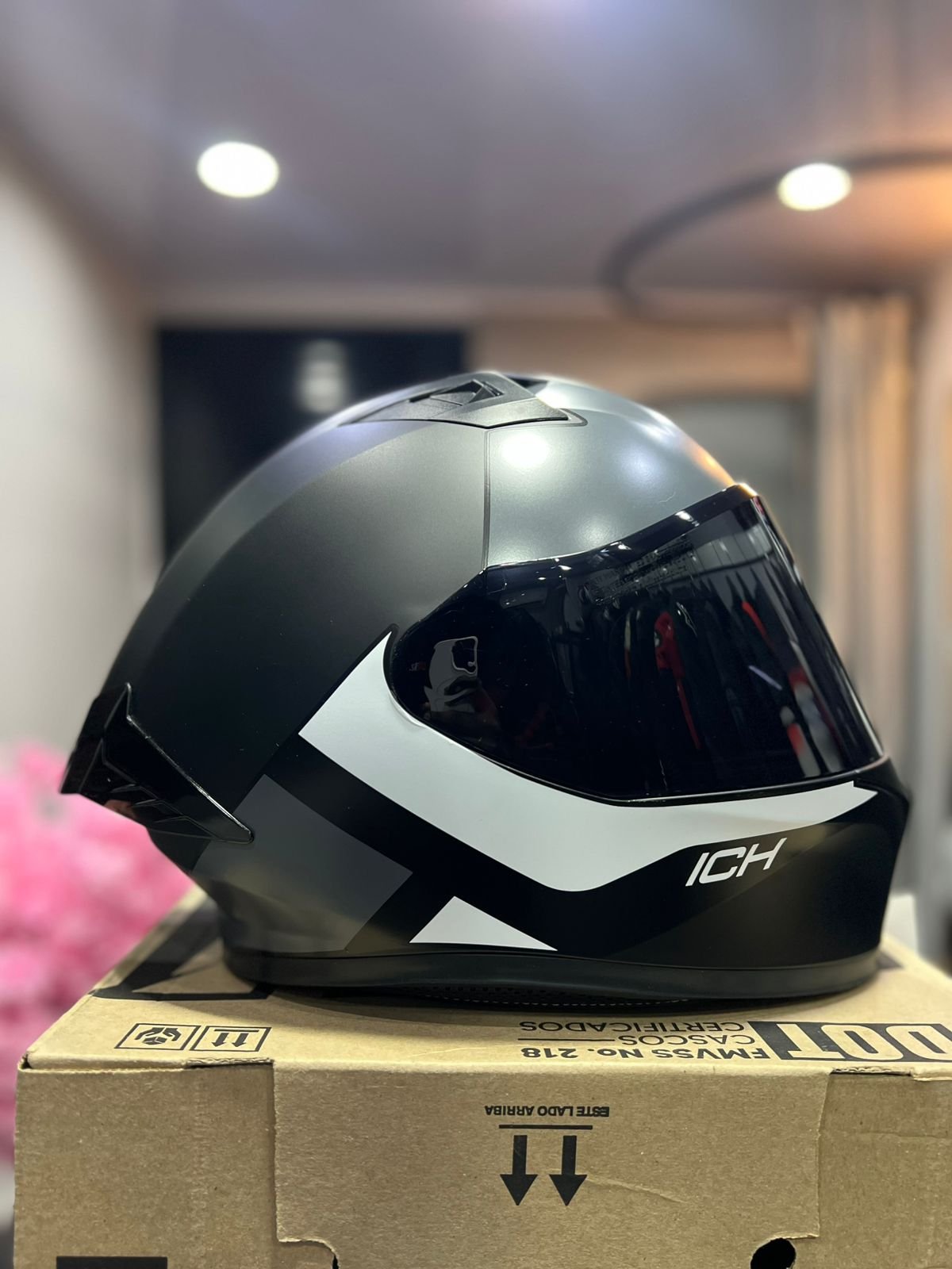 Casco ICH 503SP Kendry Blanco