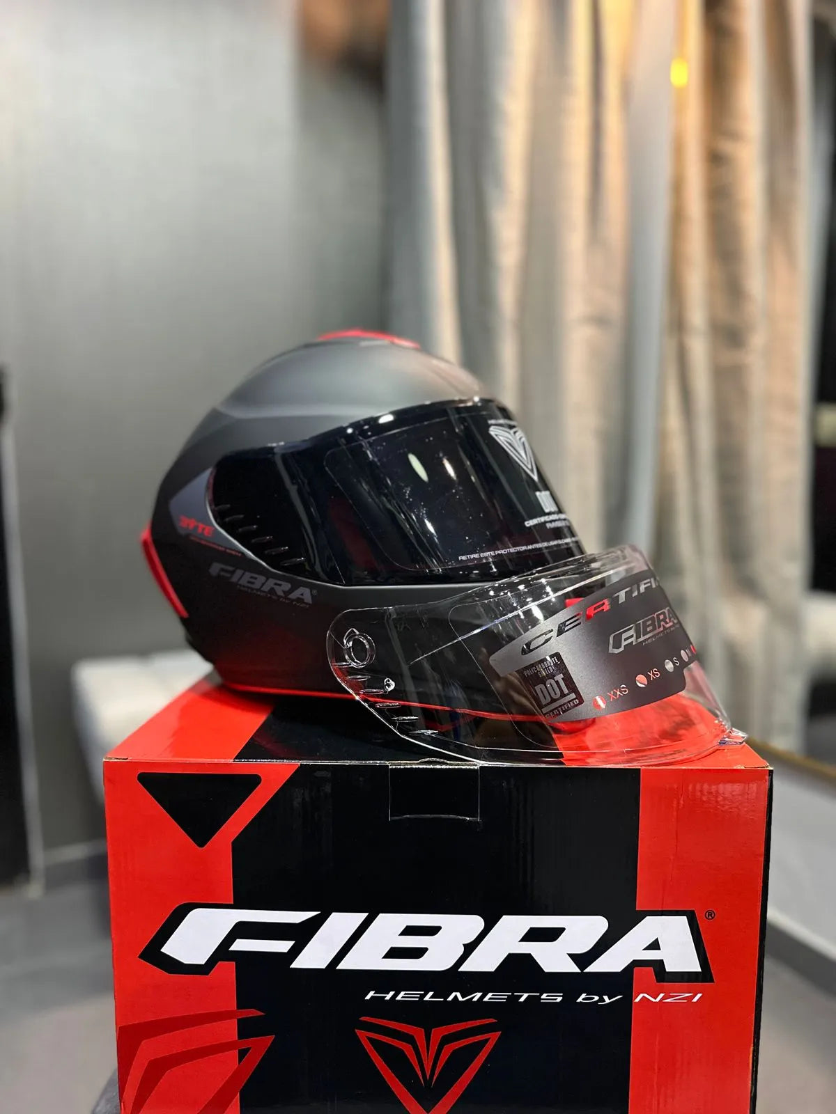 Casco FIBRA Byte Steam Antracite