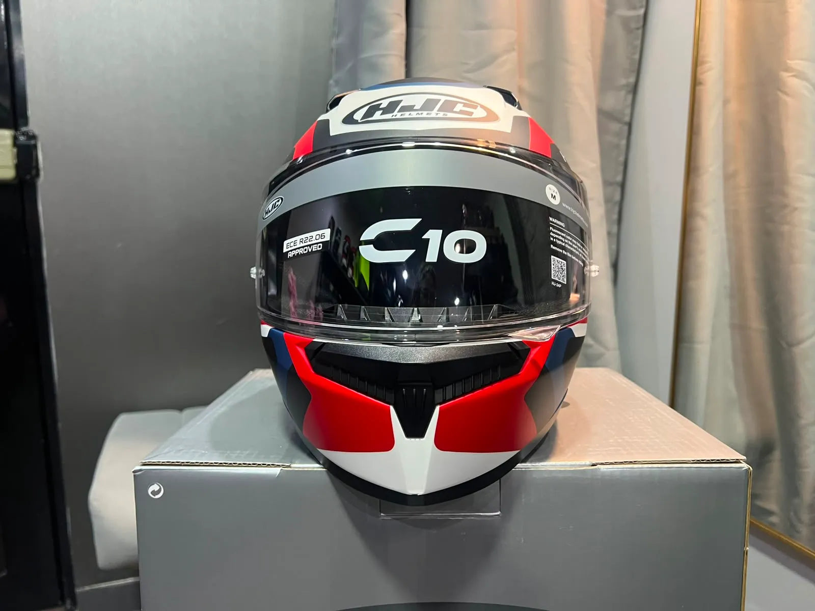 Casco HJC C10 TINS - AZUL ROJO