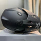 Casco X One MX328 DV Solid Negro Rosado