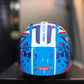 Casco XTRONG XTR 352 Azul Blanco