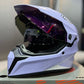 Casco Cross HRO MX340 DV Soiid Lila