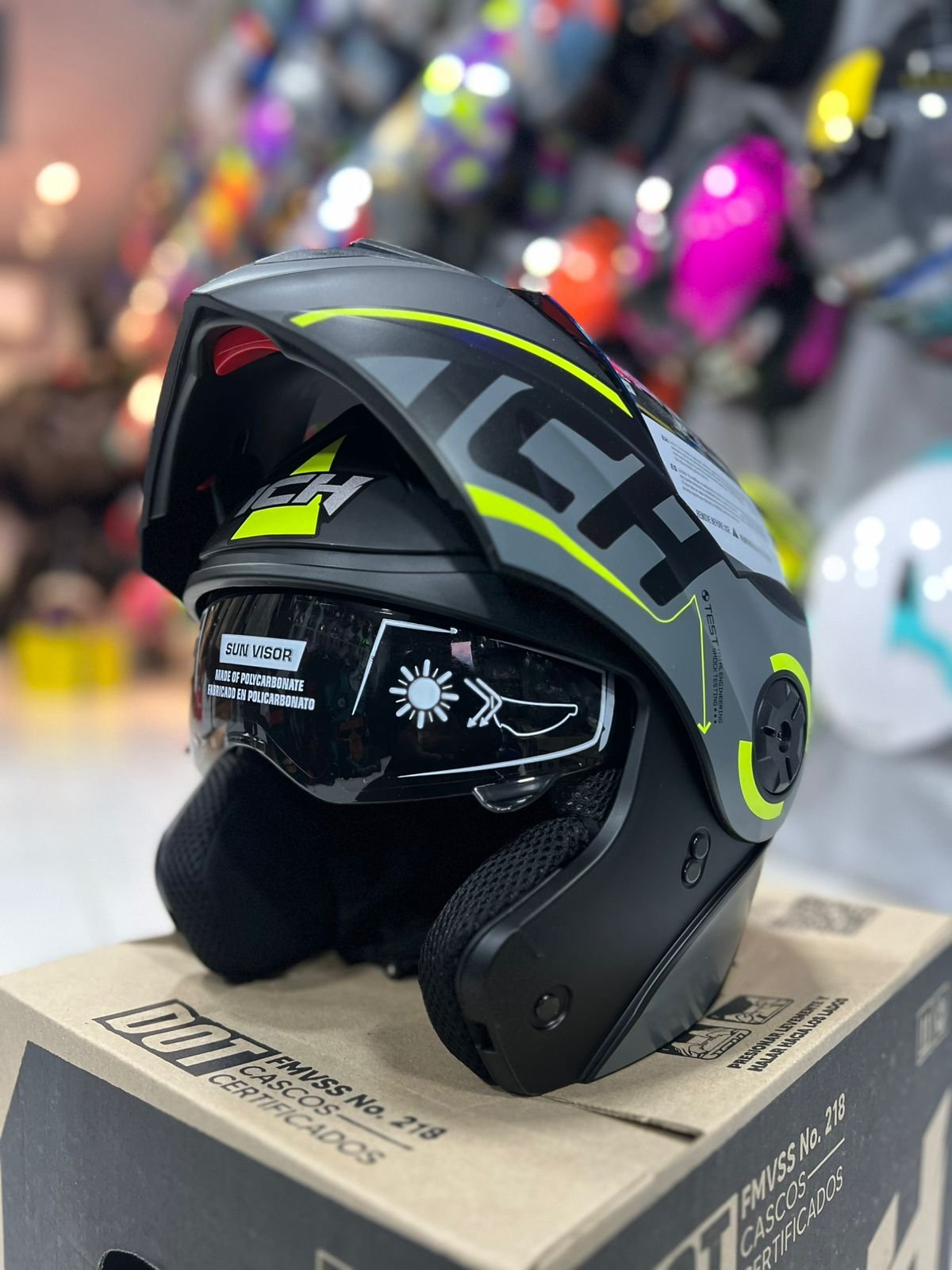 Casco Abatible ICH 3110 soul Amarillo