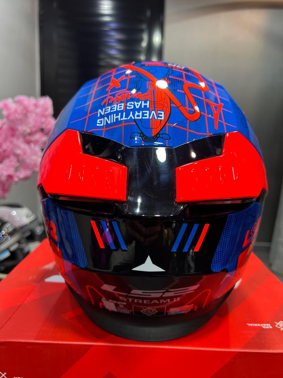Casco LS2 FF808 Stream II GP Azul