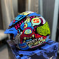 Casco Integral SHAFT 532 DV Monsta Club Rojo Azul