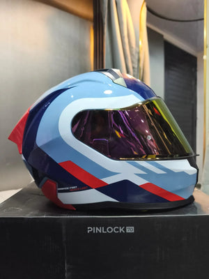 Casco Integral SHAFT 560 EVO Wuok Axul Rojo