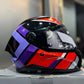 Casco SPARTAN Panther SV Valve Morado