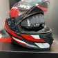 Casco SMK Typhoon Rojo