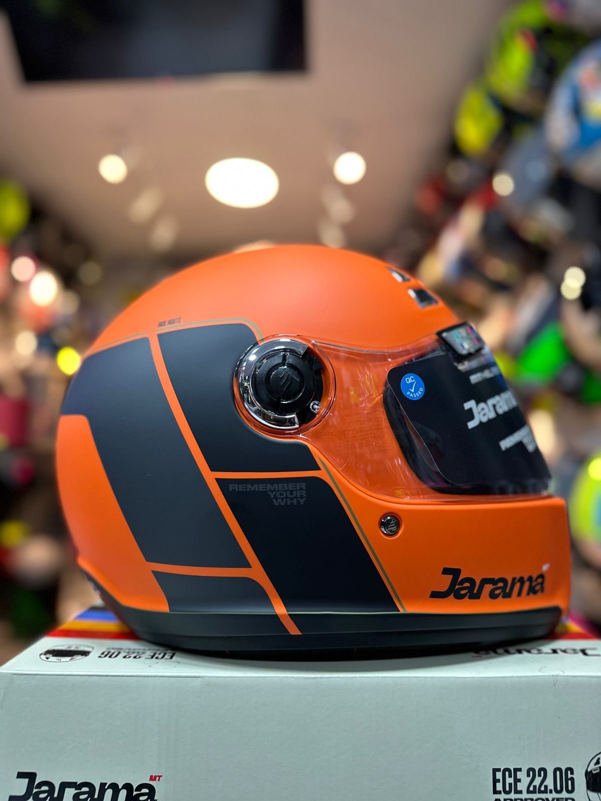 Casco MT Jarama Naranja