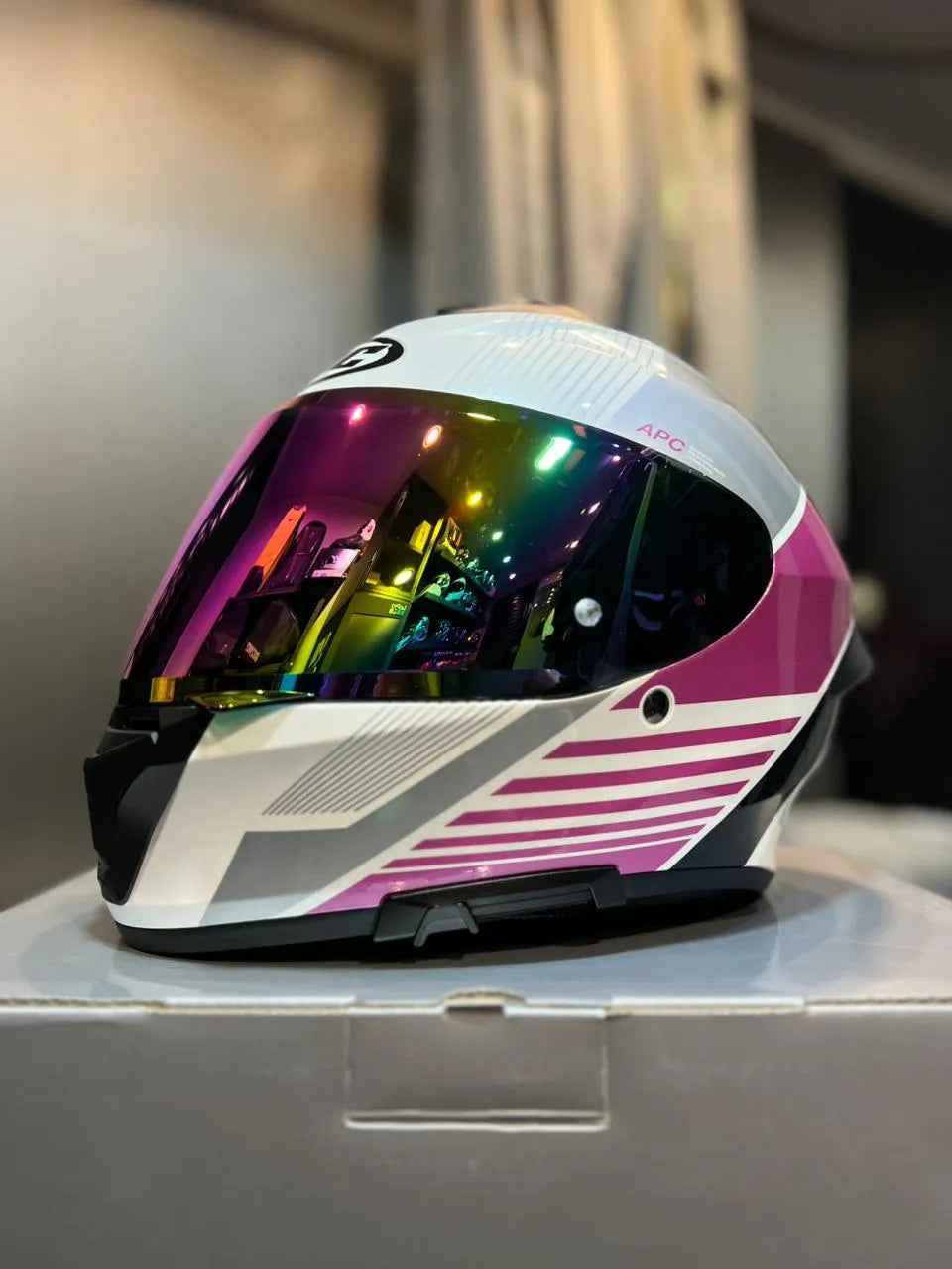 Casco HJC C71 Morix Rosado