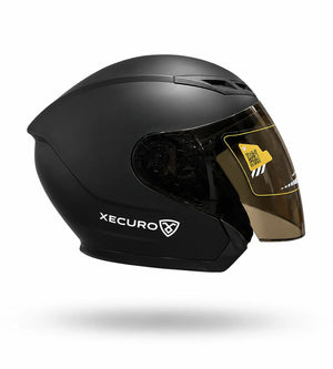 Casco Abierto XECURO 710 Negro Mate