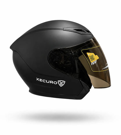 Casco Abierto XECURO 710 Negro Mate