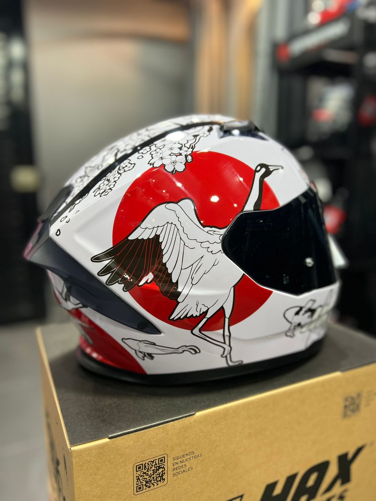 Casco HAX Force Bird Blis