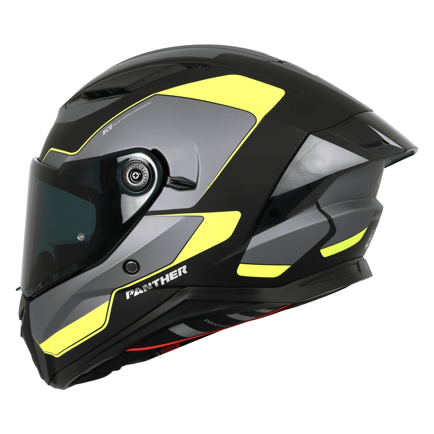 Casco SPARTAN Panther Gris Verde