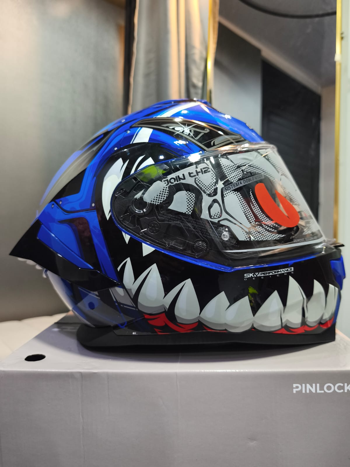 Casco SHAFT PRO SERIES 609 Venom Azul
