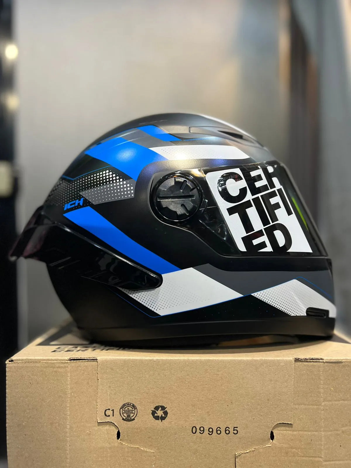 Casco Integral ICH 501sp Ruubir azul