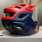 Casco LEATT MTB Enduro Azul Rojo
