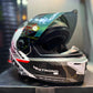 Casco XTRONG XTR 352 Blanco Gris Rojo