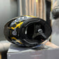 Casco X One 500RS Daruma Dorado