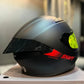 Casco SHAFT 584 sp Negro Rojo