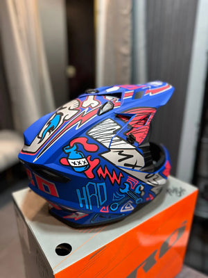Casco HRO MX03 Racing Team Azul