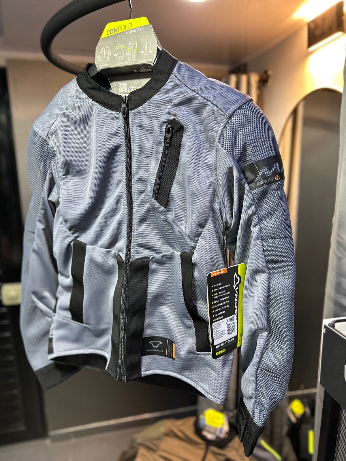 Chaqueta MACNA Torido Gris