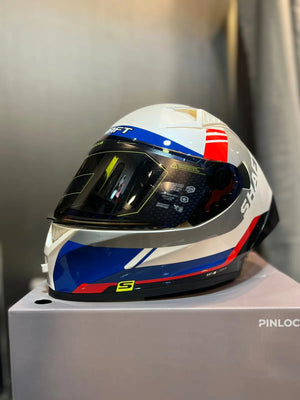 Casco SHAFT 526 SP EVO Triumph Gris Rojo Azul