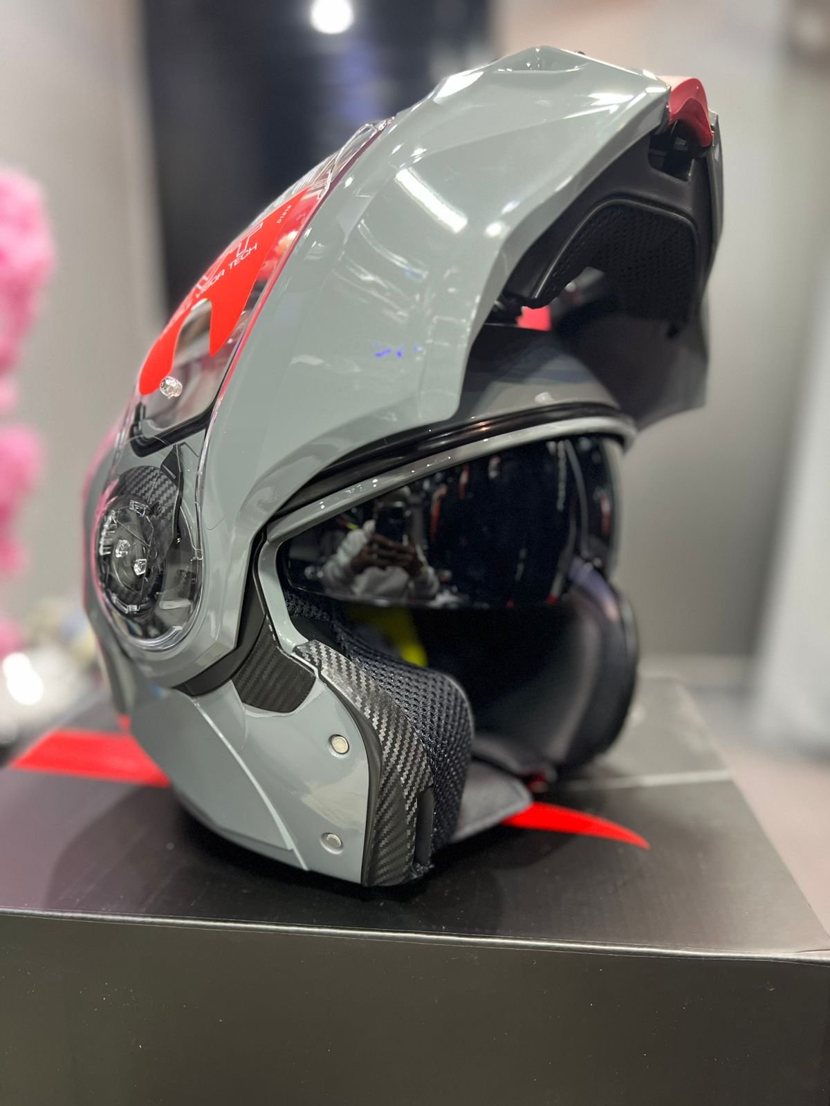 Casco CABERG Duke Evo Gris Brillante