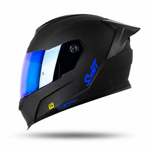 Casco SHAFT 502 DOT Solid Azul Negro
