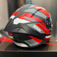 Casco SMK Typhoon Rojo
